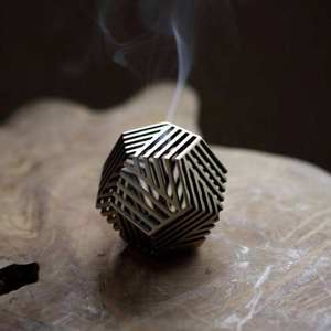 Brûleur à Bakhoor Moderne en Métal Gris, Encensoir Arabe en Maille Argentée, Encensoir à Oud en Forme de Cône, Décoration de Table pour Ramadan et Aïd, Vente en Gros - Product Image 5