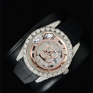 Montre de luxe pour homme, nouvelle édition limitée, quartz, bracelet en acier inoxydable, sertie de pierres - Product Image 2
