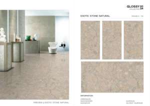 Azulejo de Porcelana Brillante de Gran Formato Premium 600x1200, Superficie Pulida, para Paredes y Pisos, Diseño Moderno para Interiores y Exteriores - Product Image 6