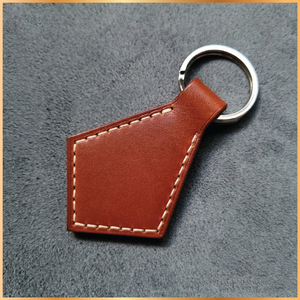 Leather Keychain for Men Stylish Genuine Leather <b>Key</b> Holder for Car <b>Keys</b> and Everyday Carry Needs - Product Image 6