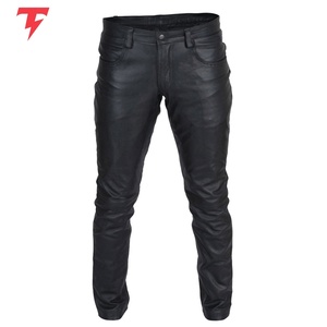 Pantalon en cuir de motard entièrement personnalisé pour l'hiver, unisexe, sécurité garantie, cuir de vachette de haute qualité, design respirant - Product Image 5