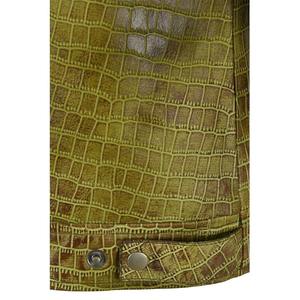 Chaqueta de Cuero Genuino, Nuevo Estilo de Moda con Cierre, Chaqueta de Cuero para Hombre - Product Image 3