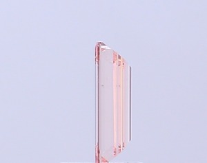 Diamant rose intense fantaisie taille baguette de 0,73 carat, cultivé en laboratoire IGI, clarté VVS2, coupe très bonne, pierre précieuse de luxe - Product Image 2