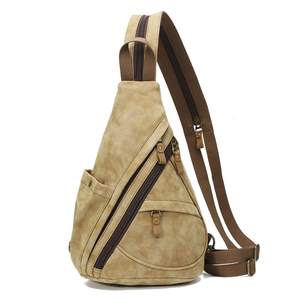 PU Leather <b>Sling</b> Bag – Luxury Look Crossbody Bag for Men - Product Image 2