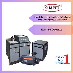 Vacuum induction melting and <b>casting</b> machine with power supply and pump for gold silver jewellery and metal processing - Product Image 2
