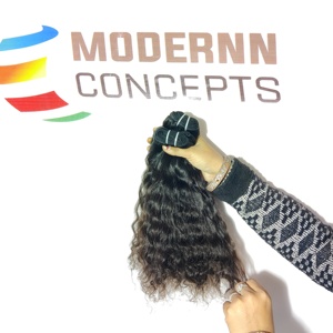 Extensiones de Cabello Humano Natural Rizado Remy Virgen Indio al por Mayor, Baratas, de Proveedor, con Cutícula Alineada para Trenzado - Product Image 3