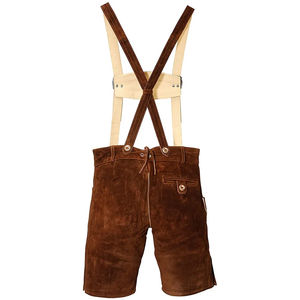 Lederhosen Alpinos Clásicos para Hombre – Auténtico Traje Bávaro para el Festival de la Cerveza Oktoberfest con Cuero Resistente - Product Image 2
