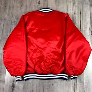 Chaqueta Varsity para Hombre, Suministro Directo de Fábrica, Alta Calidad, Personalizable, de Béisbol, Invierno, Ecológica, con Letras Térmicas Variadas - Product Image 4