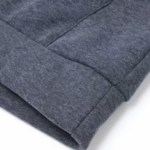 Vente en gros de sweats à capuche pour hommes, grande taille, à épaules tombantes, avec logo imprimé sur le devant, en coton mélangé basique, à prix bas - Product Image 4