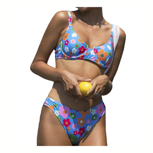 Premium Fabric Sublimation <b>Bikini</b> Breathable Quick Dry Swimwear High Quality Supplier - Product Image 4