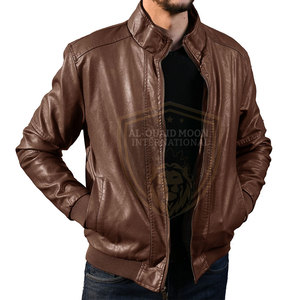 Top Manufacturer Premium Quality Leather Winter Jacket New Arrival Leather Jacket <b>Low</b> Moq Leather Jacket - Product Image 4