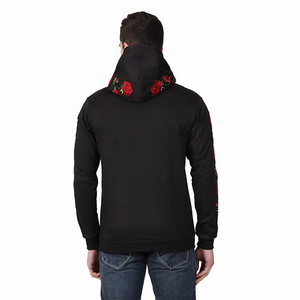Sweat à capuche brodé personnalisé en gros – Fournisseur de vêtements de mode en molleton premium - Product Image 2