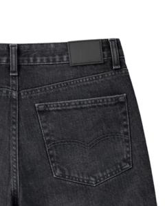 Shorts en jean baggy pour hommes style coréen hip-hop, coupe large, longueur genou, streetwear respirant et à séchage rapide - Product Image 5