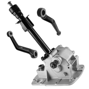 ZANGO 1673663M91 Steering Box Assembly with <b>U</b> <b>Clamp</b> Fits Massey Ferguson Tractor Heavy Duty Steering Gear Replacement - Product Image 1