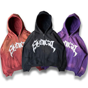 Sudadera con Capucha Unisex de Alta Calidad, Estampado Puff, 500GSM, Algodón Grueso, Hombros Caídos, Logotipo Personalizado, Estilo Urbano - Product Image 2