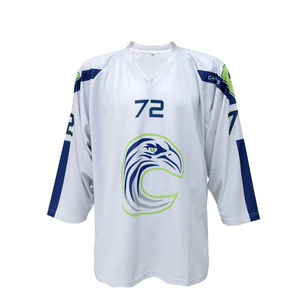 Nouveau design de maillot de hockey sur glace pour équipe, vert Canada, pas cher, maillots de hockey universitaires, sur mesure, maillots de hockey sur glace internationaux - Product Image 1
