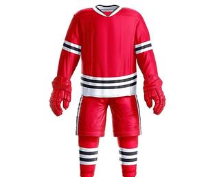 Uniforme de hockey sobre hielo para hombre de secado rápido, alta calidad, diseños más demandados, ligero, uniforme de hockey sobre hielo de última tendencia a bajo precio. - Product Image 6