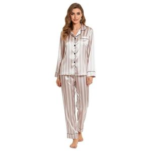 Night Suit for Women with Full Sleeve Button-<b>Down</b> Top with <b>Pant</b> Dress for Woman, Cotton Night Dress for Woman - Product Image 1