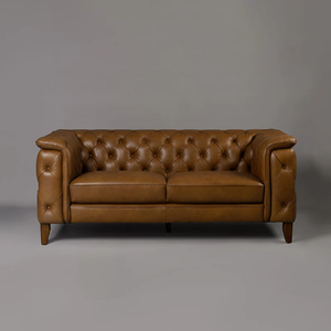 Sofá de Cuero, Diseño Moderno y Elegante, Alta Calidad, para Hogar, Hotel y Restaurante, Decoración de Alta Gama - Product Image 1