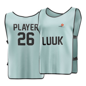 Custom Soccer <b>Training</b> <b>Bibs</b> Reversible Mesh Football Vest Quick Dry Breathable Team Practice Pinnies With Logo - Product Image 4