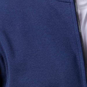 Sudadera con Capucha para Hombre, 100% Algodón Tejido, 380 GSM, con Cierre, Bordada y Personalizada, Color Gris Jaspeado, Alta Calidad, Precio al por Mayor - Product Image 6