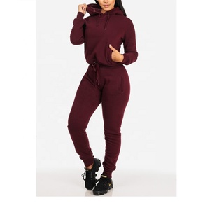Chándal deportivo de 2 piezas de gran tamaño unisex, chándal de jogging al por mayor de alta calidad, peso pesado para primavera, joggers en blanco unisex - Product Image 5