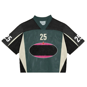 Maillot de football américain unisexe pour adulte, sublimation personnalisée, logo, polyester respirant, nouvelle arrivée, design, maillots d'équipe - Product Image 2