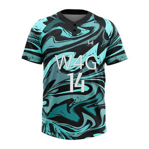 Uniformes Deportivos Personalizados con Bordado, Regalos de Ropa Deportiva para Mujeres, Jersey de Béisbol Negro - Product Image 1