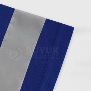 Camiseta de trabajo de manga corta de alta visibilidad con tela reflectante para construcción, camiseta de seguridad de manga corta de alta visibilidad - Product Image 4