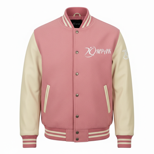 Oversized High School Winter Hooded Unisex Cotton Fleece Embroidery Patches Front Logo Eco-Friendly Varsity <b>Jacket</b> - Product Image 1