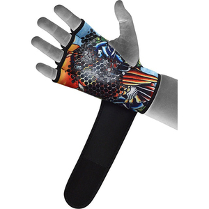 Heavy Duty CrossFit Gym Weightlifting <b>Gloves</b> Non-Slip Breathable Lightweight Polyester Half Finger Adjustable Wrist Strap Custom - Product Image 5
