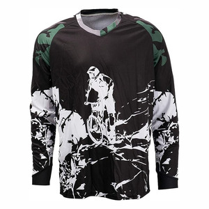 เสื้อเจอร์ซีย์มอเตอร์ครอสแบบกำหนดเองสำหรับผู้ชาย แขนยาว ระบายอากาศได้ดี เหมาะสำหรับฤดูหนาว ราคาประหยัด - Product Image 1