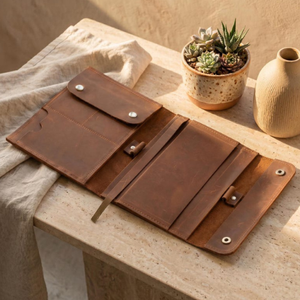 100% Genuine Leather Bible Cover Personalized Bible Case Custom Size Leather Bible <b>Sleeve</b> Bible Carrier Organizer - Product Image 3