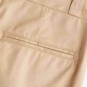 Pantalones Cortos Casuales de Verano para Hombre, de Poliéster, Algodón y Lona, de Secado Rápido, Cintura Media, Cierre con Cordón, Diseño Liso - Product Image 4