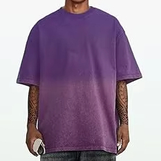 เสื้อยืดลายวินเทจแบบฟอกสี เสื้อยืดฟอกสี เสื้อยืดโอเวอร์ไซส์ฟอกสี เสื้อยืดสตรีทแวร์ฟอกสี - Product Image 2
