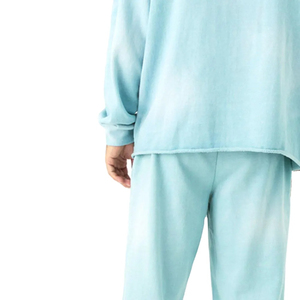 Nouveau style survêtement hiver délavé à l'acide, meilleure qualité, personnalisé, 100% coton, polaire à capuche, fabriqué au Pakistan, service OEM, modèle 2026 - Product Image 5