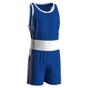 Traje de Boxeo Personalizado Ligero de Poliéster sin Mangas, Ropa Deportiva, Uniformes Profesionales de Artes Marciales con Diseño Personalizado - Product Image 2