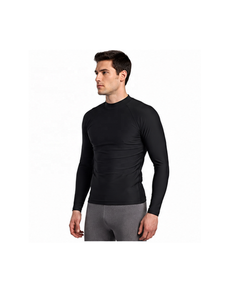 Rashguard BJJ MMA unisexe pour adultes, manches longues, compression, UPF50+, imperméable, anti-humidité, spandex anti-déchirure, 230g, transfert thermique - Product Image 6
