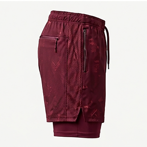 Activewear Soft Inner Shorts Flexible Performance Durable Side Pocket Breathable Board Shorts For Men's - Product Image 3