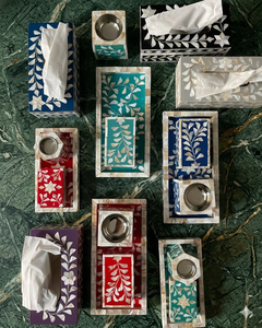 Mini Quemador de Incienso Árabe Ecológico con Incrustaciones de Madreperla y Juego de Porta Incienso, Bakhor, Madkhan, Personalizable, Precio Económico - Product Image 1