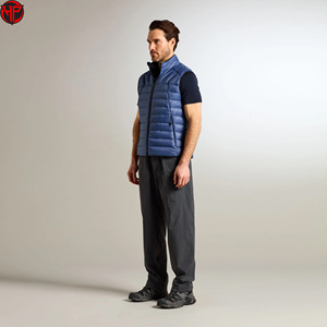 Chaleco Acolchado Ligero para Hombre, Chaleco sin Mangas Acolchado, Cortavientos e Impermeable para Uso en Exteriores - Product Image 2