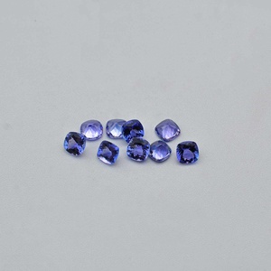4mm Natural Tanzanite Faceted Coussin Cut Gemstone Pour Bijoux Pierre Semi Précieuse Prix de gros d'usine du fabricant - Product Image 4