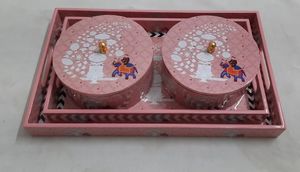 Wholesale Custom Size Minimalist MDF Color <b>Enamel</b> Eco-Friendly Printed Serving <b>Tray</b> Dishwasher Safe - Product Image 3