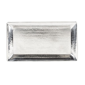 Plateau de présentation en métal pour chocolat, surface polie et lisse, pour servir des desserts de luxe - Product Image 6