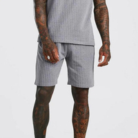 Ensemble d'été confortable pour homme, léger, décontracté, respirant, coupe décontractée, 100% coton, séchage rapide, col rond