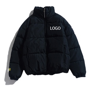 Vente en gros de blouson d'hiver en duvet pour hommes avec logo personnalisé blouson de bombardier personnalisé pour vêtements de fitness - Product Image 1