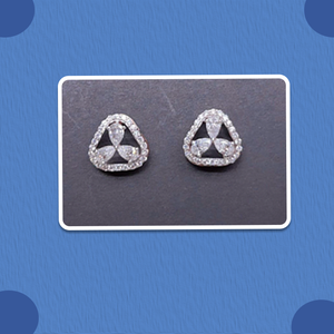 Pendientes de diamantes con forma personalizada para mujer, para usar en todas las ocasiones como fiestas, dan un aspecto real. Compre directamente del proveedor indio. - Product Image 1