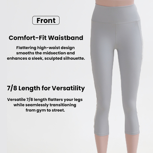 Leggings de yoga taille haute pour femme avec empiècements en mesh, sexy, croisés, collants de sport, résistants aux squats, effet push-up, capris d'entraînement - Product Image 4
