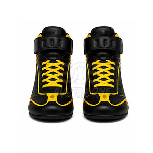Zapatos de Carreras de Karting Premium para Hombre, Ligeros, de Cuero Genuino, con Suela de Agarre Cómodo, Calzado de Alto Rendimiento para Pista - Product Image 2