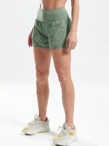 Shorts de sport 2-en-1 pour femmes, vente en gros directe d'usine OEM, les plus vendus, pour la gym et la course à pied, avec poches pour téléphone - Product Image 6